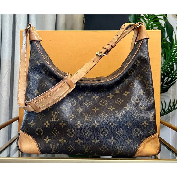 LOUIS VUITTON Boulogne 35 Shoulder Bag Monogram - Picture 1 of 14